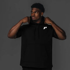 Crest Short Sleeve Hoodie