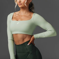 Minimalist Crop Long Sleeve