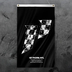 Checkered Race Wall Flag